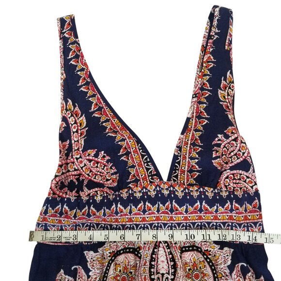 Akualani Halter Sundress in Soft Rayon - Extra Long Med. Small - Picture 7 of 16